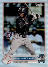 2022 Topps Pro Debut - Federico Polanco #PD-190 (RC) Refractor