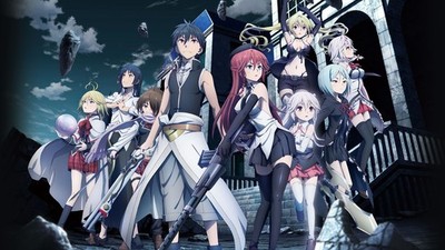 Trinity Seven Asami Lilith Kannazuki Arin Anime Playmat Desk Mat 24x14in