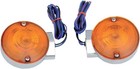 Drag Specialties Replacement Touring Front Turn Signals - Chrome Motorcycle