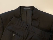 2 Piece: 42R Loro Piana Positano Suit Jacket Four Seasons Men Super 130's Wool