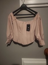 Fashion Nova Bound To Your Love Corset Top