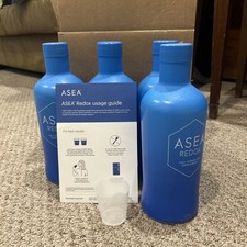 Pack Of 4 Asea Redox Cell Signaling Supplement 32oz Bottles Each Exp: 02/27 NEW
