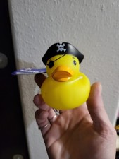 NWT 'PIRATE' the Rubber Duck Collectible for Jeeps 3"