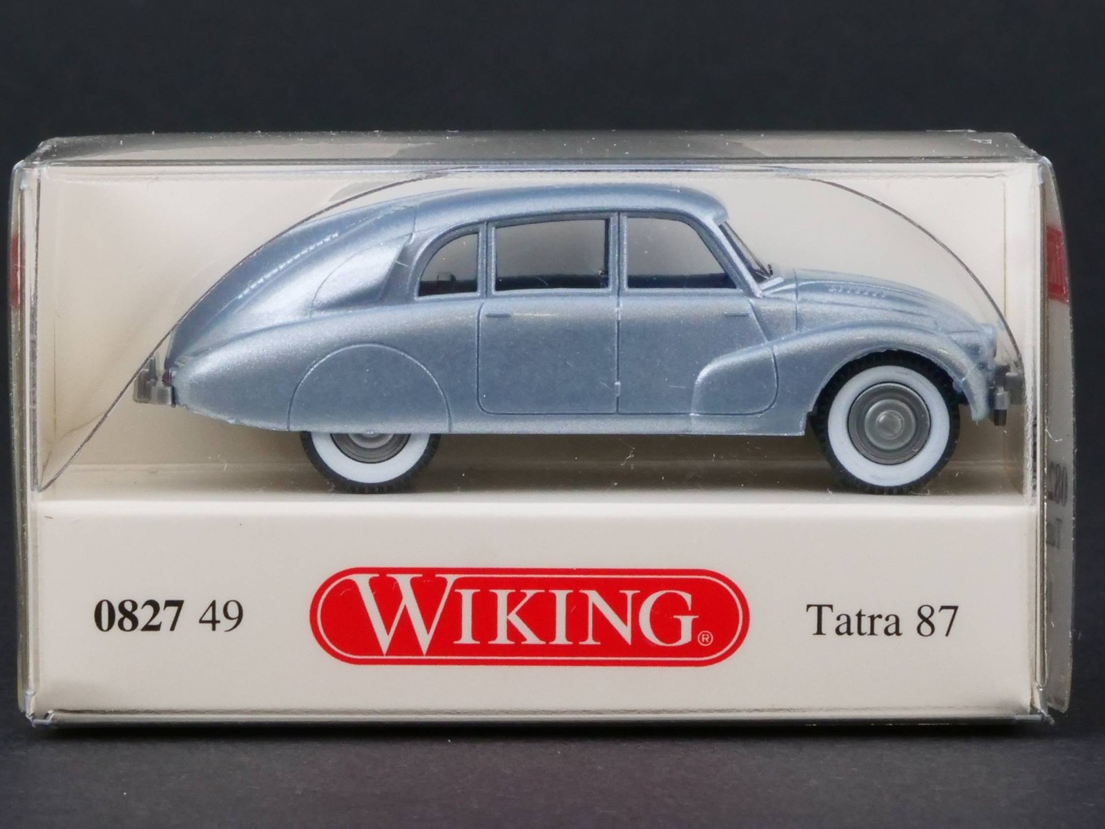 Wiking 082749 Tatra 87 Silver 1:87 Diecast Car Model Mint! OVP BL 1707-04-47