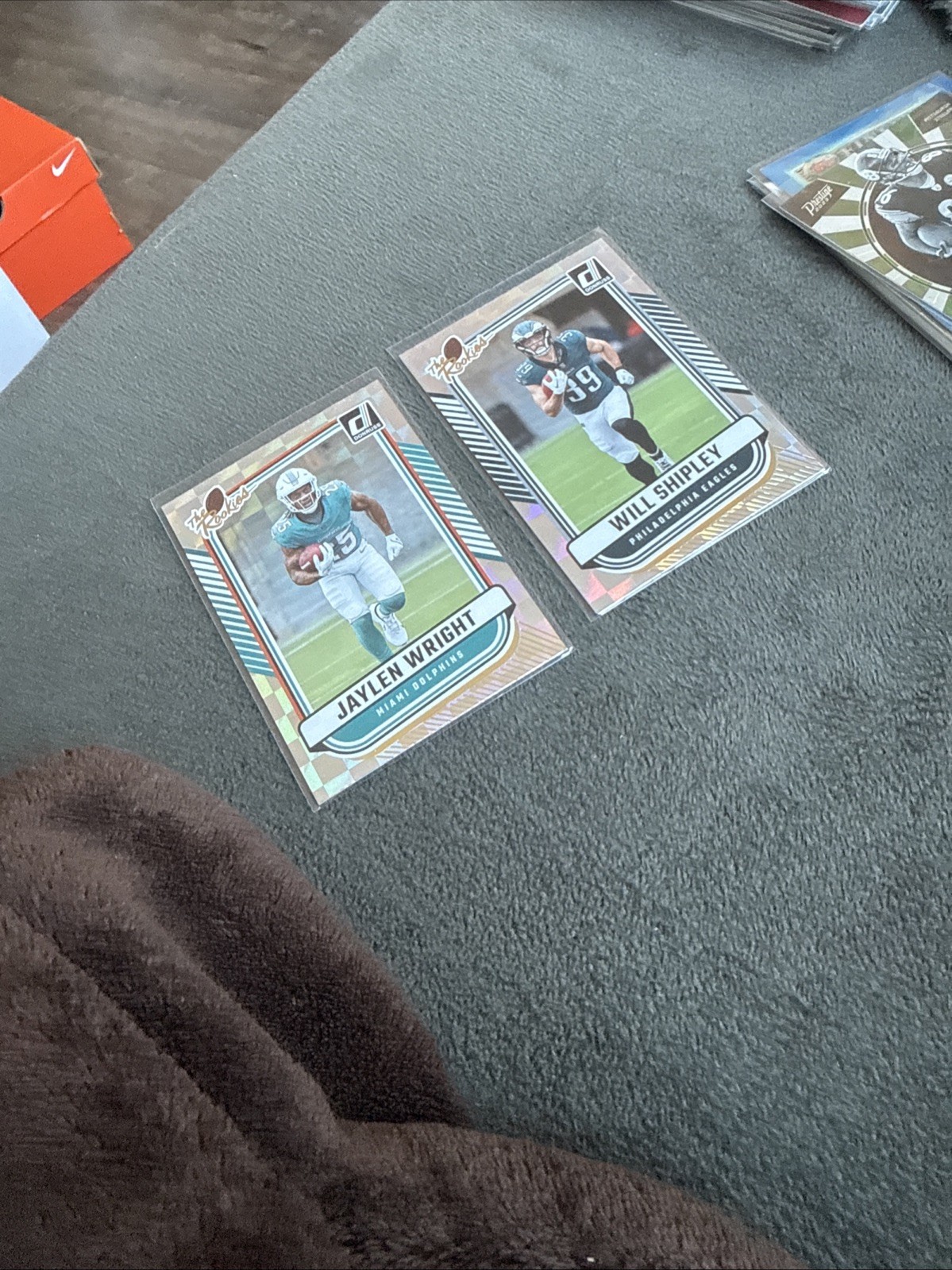 2024 Donruss #TR-30 Jaylen Wright & #TR-26 The Rookies