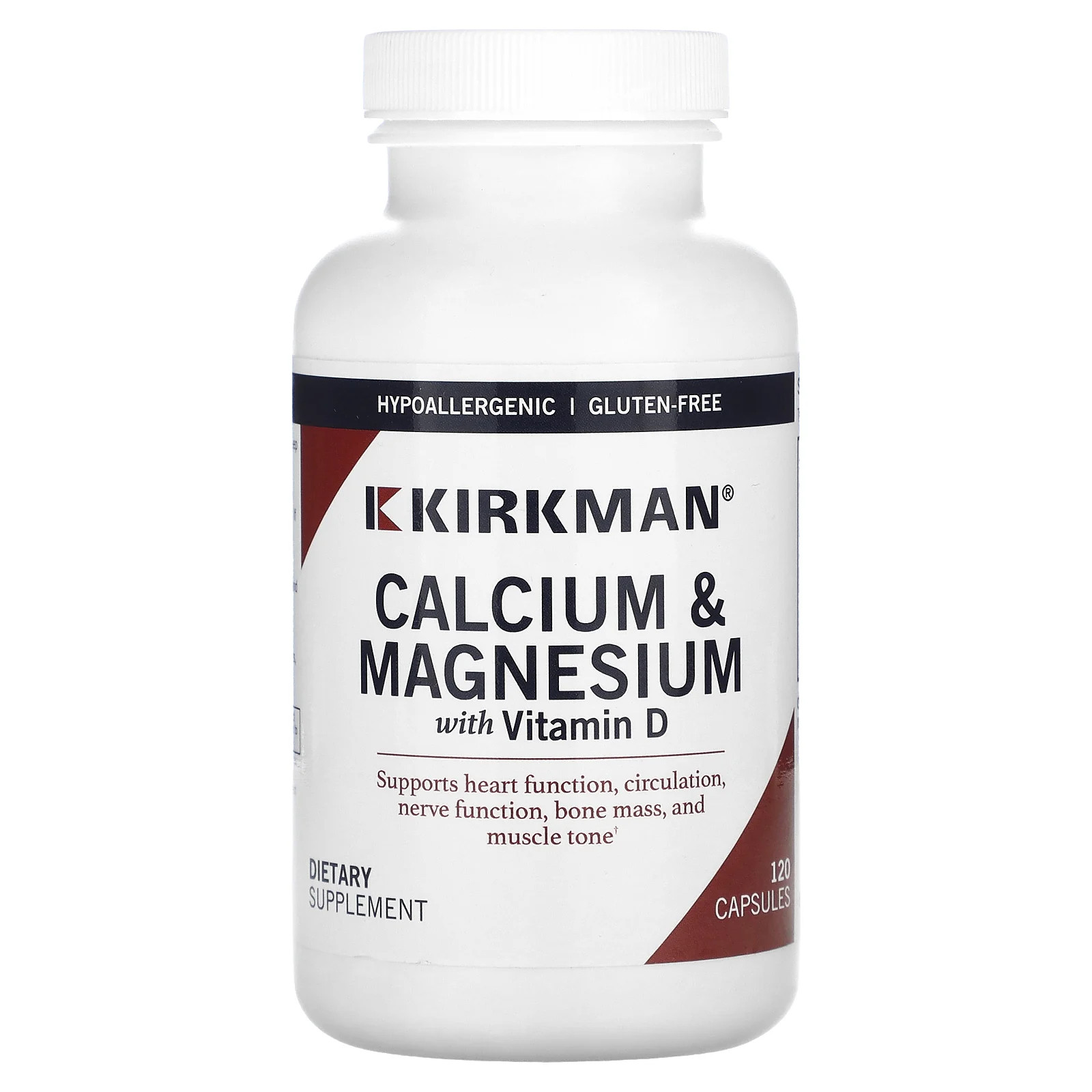 Calcium - Magnesium with Vitamin D 120 Capsules 5490₽