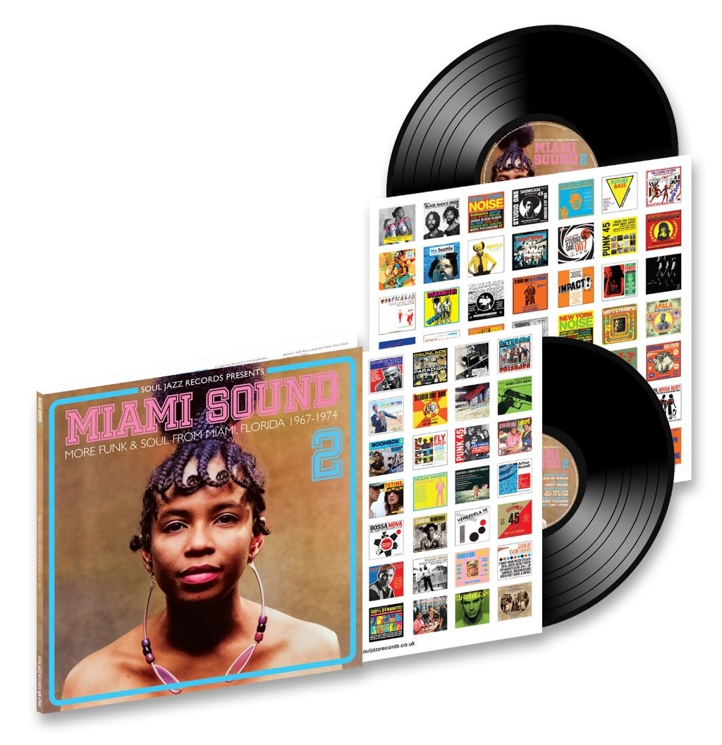 英2LP Various Miami Sound 2 (More Funk &amp; Soul From Miami, Florida SJRLP541 Soul Jazz Records /00480 Various Artists Miami Sound 2: More Funk & Soul From Miami