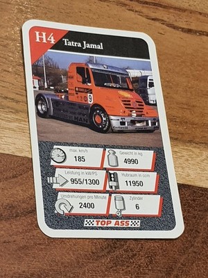 Tatra Jamal - H4 - Einzelkarte - Quartett  (9)