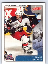 2001-02 Upper Deck Victory #105 - Blake Sloan Columbus Blue Jackets
