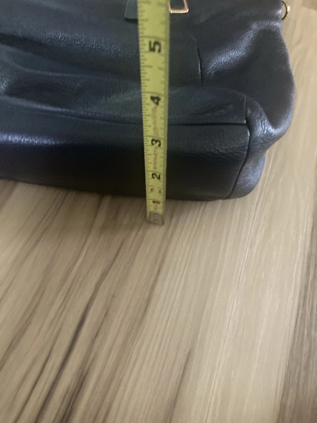 Borsa Coach Kelsey pelle ciottolata blu navy borsa a tracolla F34463 hardware oro