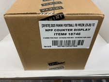 2025 Panini Prizm Football Retail Box Factory Sealed Case Of 20 Boxes