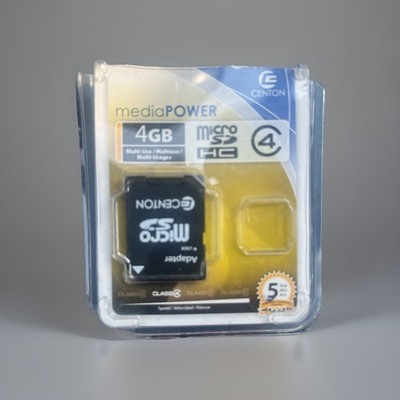Centon 4GB SD Flash Memory Cards Class 4