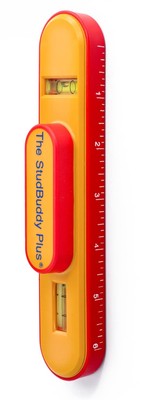 The Original StudBuddy Plus Magnetic Stud Finder with Level - Made in the USA