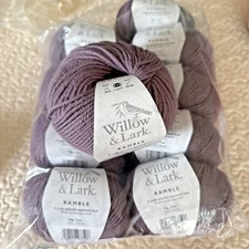 Willow & Lark Ramble 10 balls Wisteria DK weight new SUPERWASH WOOL