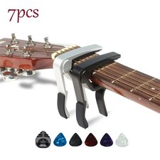 Gitarre Capo Trigger Schnellwechsel Tastenklemme Ukulele Mandoline Akustik Elekt
