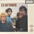 U2: "October"  (1981 Vinyl LP) Island Records (ILPS 9680)  Promo Copy EX