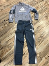 Boys 18-20 adidas Colorblock Tricot Tracksuit Set
