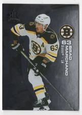 2021-22 Upper Deck Triple Dimensions Reflections Brad Marchand Boston Bruins #3