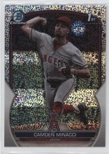 2023 Bowman Draft Chrome Sparkle Refractor Camden Minacci #BDC-23 1g1q