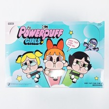 Pop Mart Crybaby X The Powerpuff Girls Vinyl Face Plush Keychain Blind Box Set