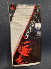 Vintage 1983 Jockey Mesh Pouch Super Brief Men's Underwear White NOS Size 40 New