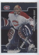 2001-02 ITG Be A Player Signature Series Mathieu Garon #041 m5x
