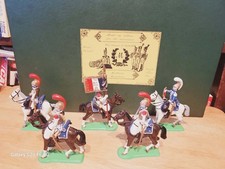 MULBERRY MINIATURES NAPOLEONIC FRENCH CARIBINER GUARDS FIGURE SET IN BOX