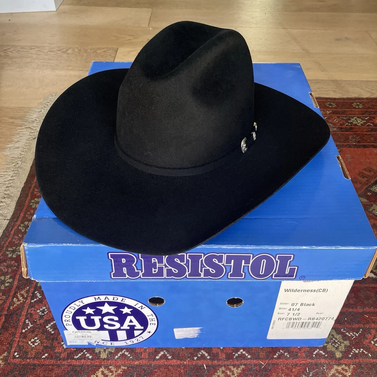 Resistol Hat Box Indiana Men Hats for sale | eBay