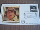GB 1985 Benham 'silk' Peter Sellers 1st day cover....10/3