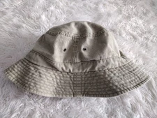 Dorfman Pacific Sz. L/XL 100% Cotton Headwear DPC Green Khaki Bucket Fishing Hat