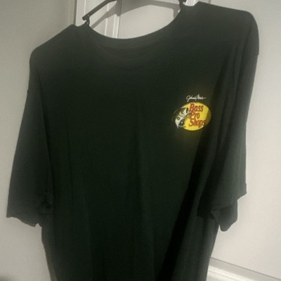 Bass Pro Shops Johnny Morris Men's Green 2XL Short Sleeve Cotton Graphic T-Shirt