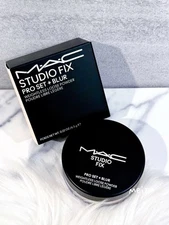Mac Studio Fix Pro Set + Blur Weightless Loose Powder, LIGHT, .22oz/6.5g, NIB