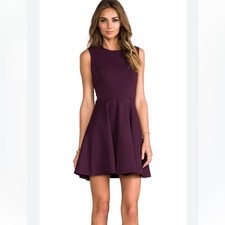 Diane Von  Furstenberg Jeannie Dress in Brazen Plum size 2 Fit & Flare style