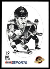 1986-87 Kraft Drawings Stan Smyl Vancouver Canucks #66