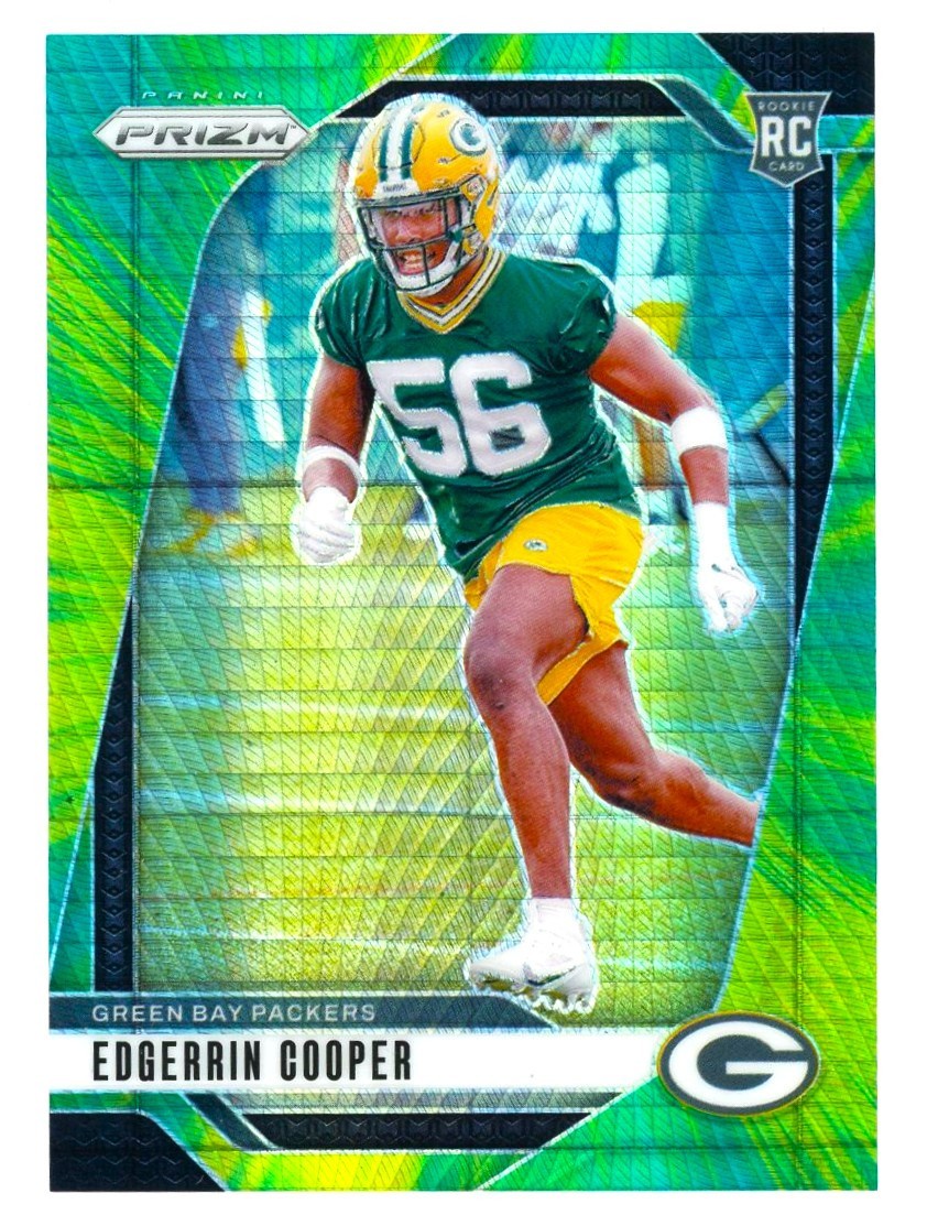 2024 Panini Prizm Hyper Edgerrin Cooper 101/180 Rookie Card #331 Packers RC SP