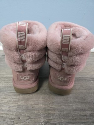UGG Classic Mini Fluff Quilted  Pink Dawn Boot US 5 / EU 36 / UK 3