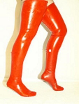 Strümpfe stockings Latex 100% Unisex   viele farben Strümpfe 0.6mm
