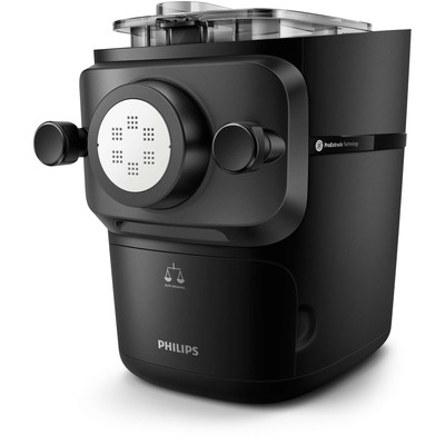 Philips Pastamaker Nudelmaschine 7000 inkl Aufsätze Zubehör, Schwarz (HR2665/96)