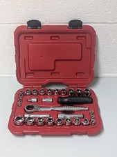 Vtg Sears Craftsman 30pc Max Axess Socket Ratchet Tool Set Pass Thru Low Profile Vtg Sears Craftsman 30pc Max Axess Socket Ratchet Tool Set Pass Thru Low Profile