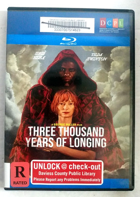 Three Thousand Years of Longing (Blu-ray, 2022) EX LIBRARY Idris Elba Djinn