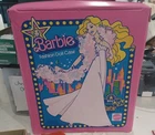 Mattel Barbie Pink Fashion Carrying Case 1977, USA Made, No. 1002 W/ Clothes