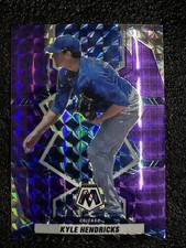 2022 Mosaic Kyle Hendricks Purple Mosaic Prizm #24 #04/49 Sp