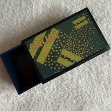 Vintage Equal Pocket Packet Holder Navy Blue Plastic 1980s Retro Purse Accessory