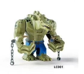 NEW DC Killer Croc Big Fig Custom Lego Minifigure 70907 Batman Villains