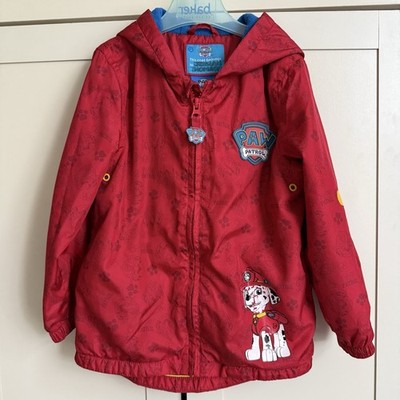 Paw Patrol Marshall roter Mantel leicht Fleece gefüttert George Nickelodeon Alter 3-4