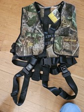 Harnais ancien système de sécurité chasseur camouflage arbre harceleur Realtree taille : L/XL