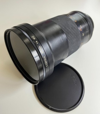 Contax Lens with filter, cap and bag