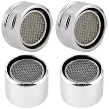 iFealClear 4 Pack Faucet Aerator, Stainless Steel Kitchen Sink Faucet Aerator...