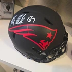 Rob Gronkowski New England Patriots Autographed Eclipse Speed Football Helmet