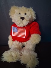 Teddy Bear Plush American Flag Patriotic Sweater 8  